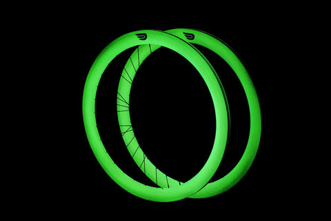 Image of Pure Fix 700C 50mm Glow Wheelset