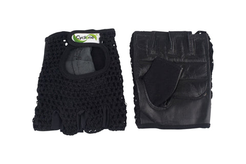 Image of Crochet Cycling Gloves